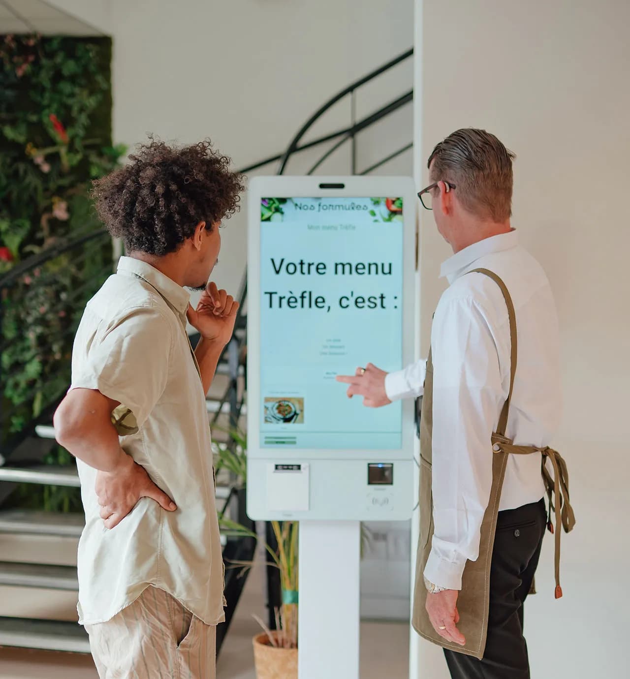 commande à la borne