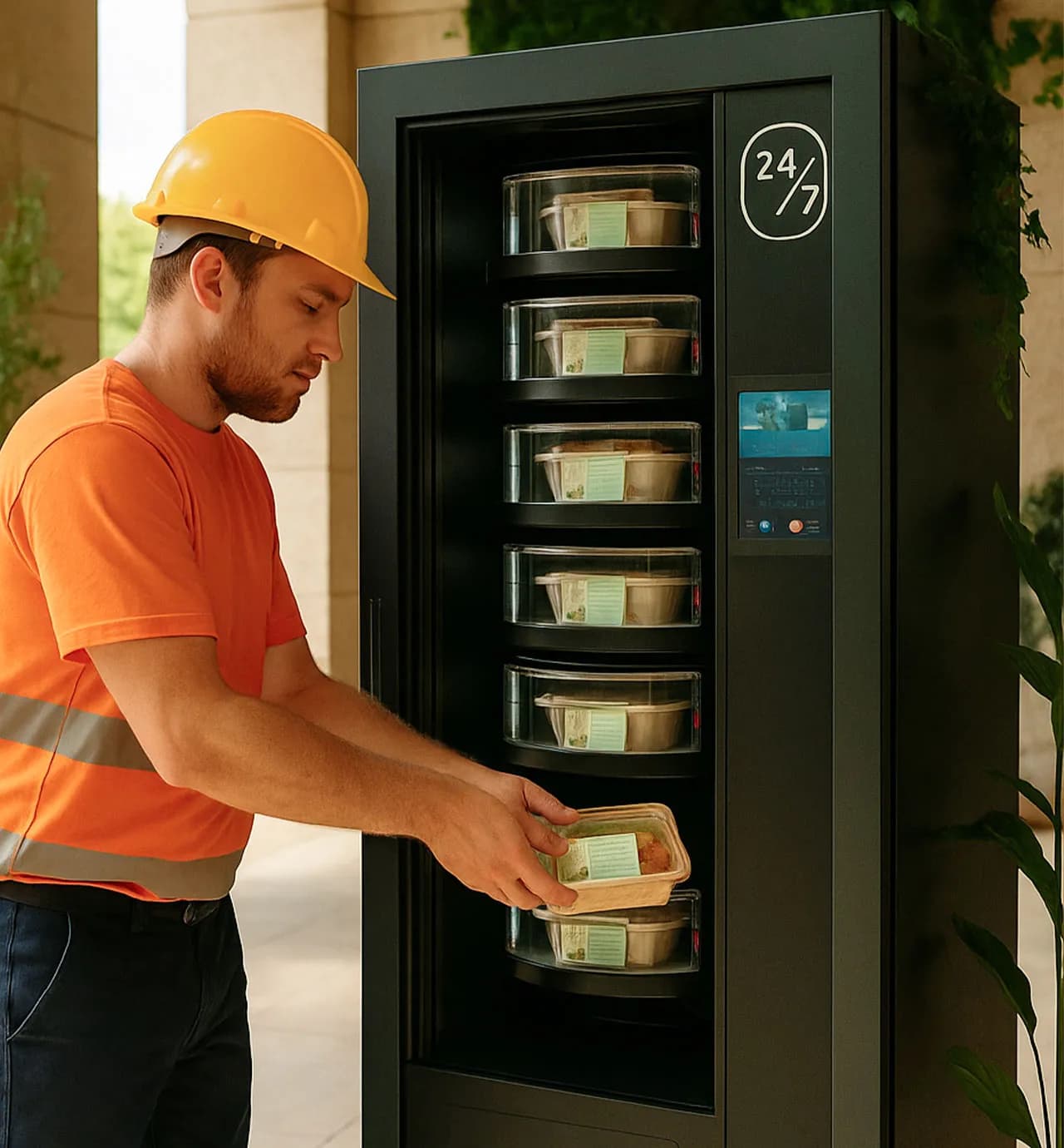 terminal frigo connecté sécurisé